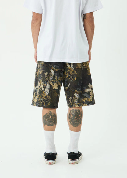 AFENDS Mens Find Me - Fleece Short 18" - Find Me