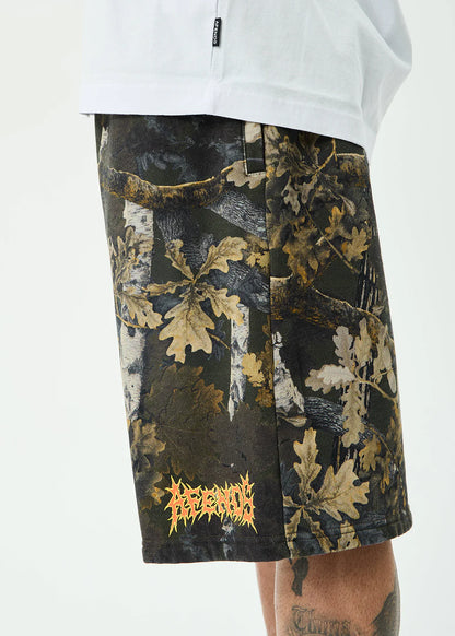 AFENDS Mens Find Me - Fleece Short 18" - Find Me