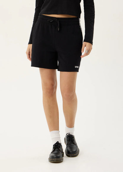 AFENDS Womens Katelyn - Fleece Short - Black