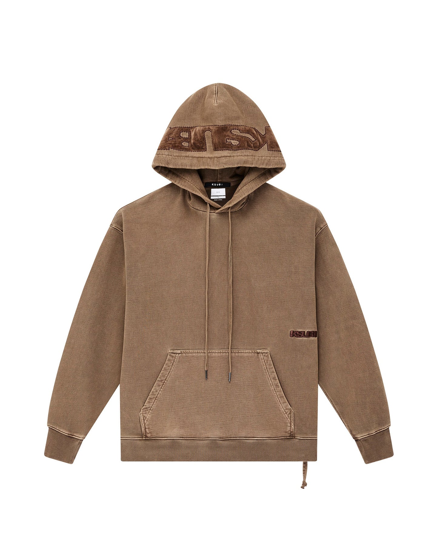 4X4 PAISE BIGGIE HOODIE ESPRESSO