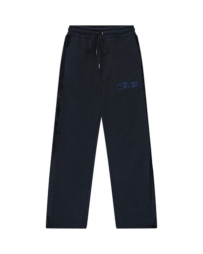 4X4 LUXE SYNTHESIS TRAK PANT COBALT BLACK