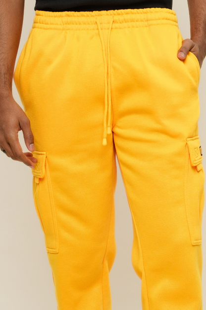Neon Fleece Heavyweight Cargo Sweat Pants