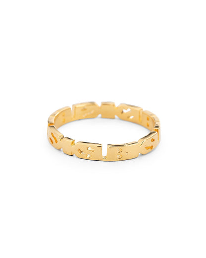 18K DRIPPS SOTT BAND SET