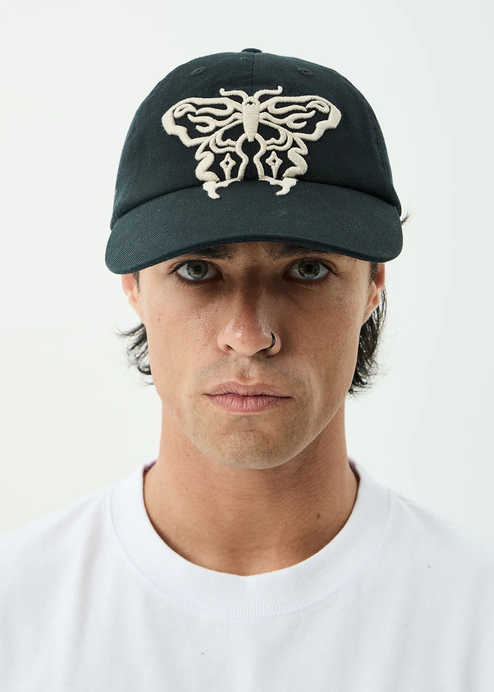 AFENDS Womens Rise - Panelled Cap - Black