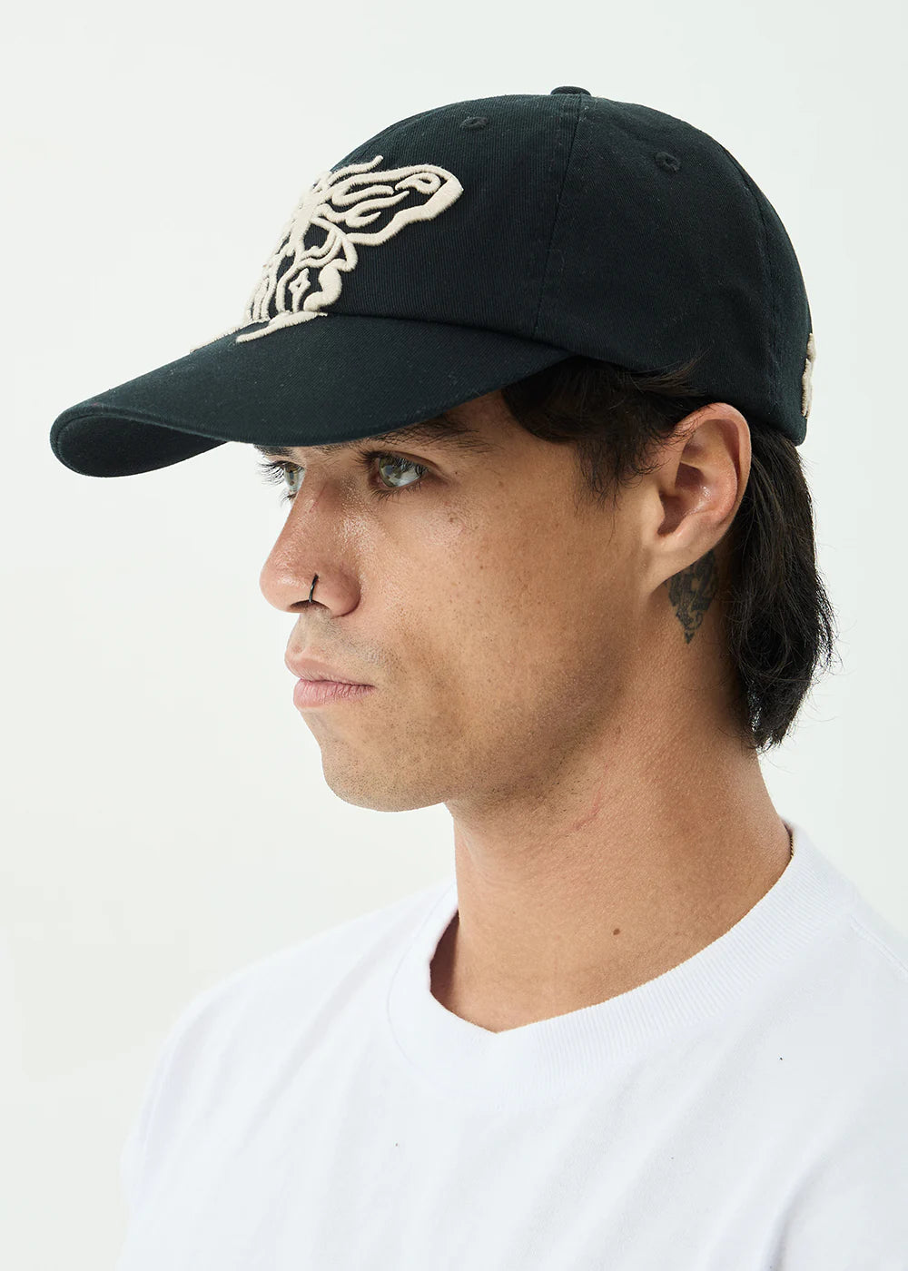 AFENDS Womens Rise - Panelled Cap - Black
