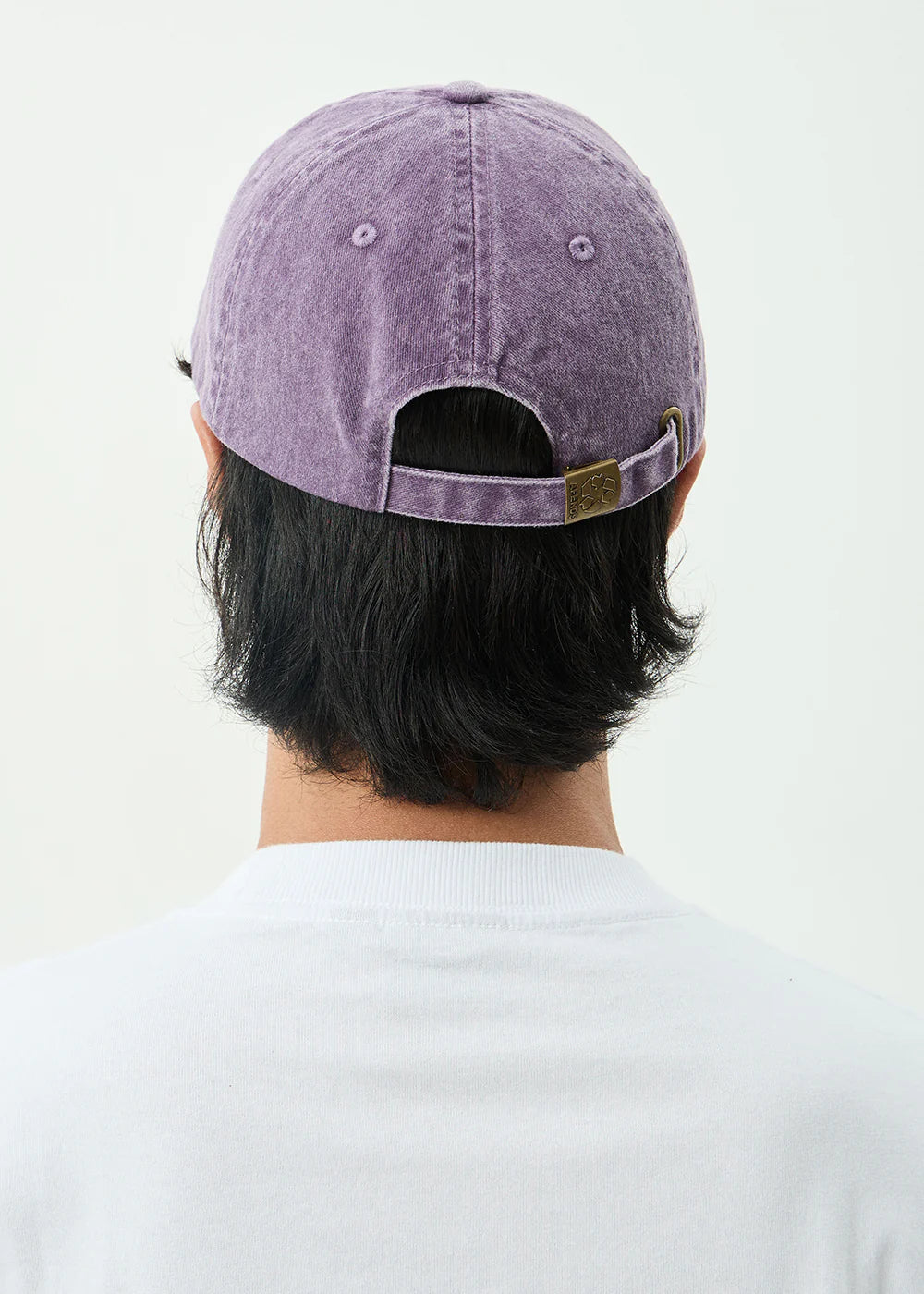 AFENDS Mens Ayy - Six Panel Cap - Vintage Aubergine