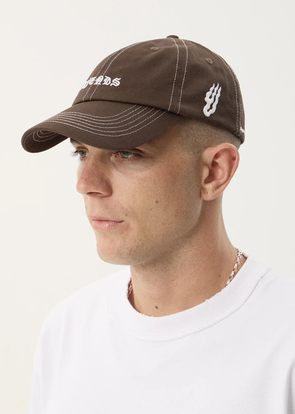 AFENDS Unisex Breathe - Six Panel Cap - Coffee