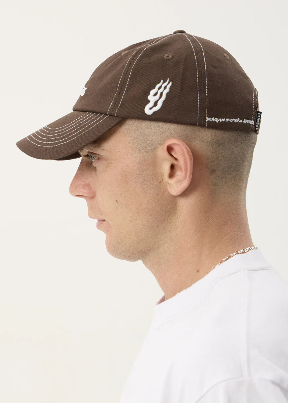 AFENDS Unisex Breathe - Six Panel Cap - Coffee