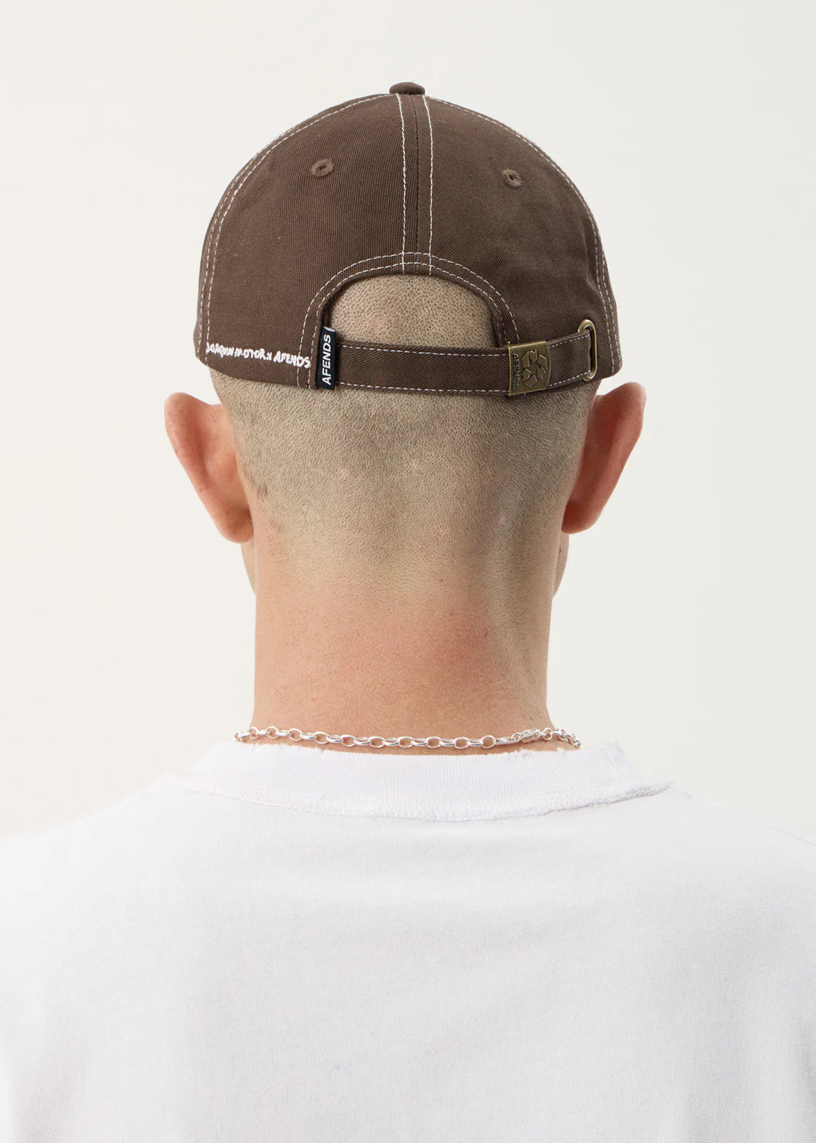 AFENDS Unisex Breathe - Six Panel Cap - Coffee