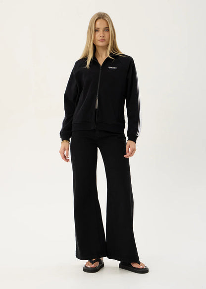 AFENDS Womens Live Now - Track Jacket - Black