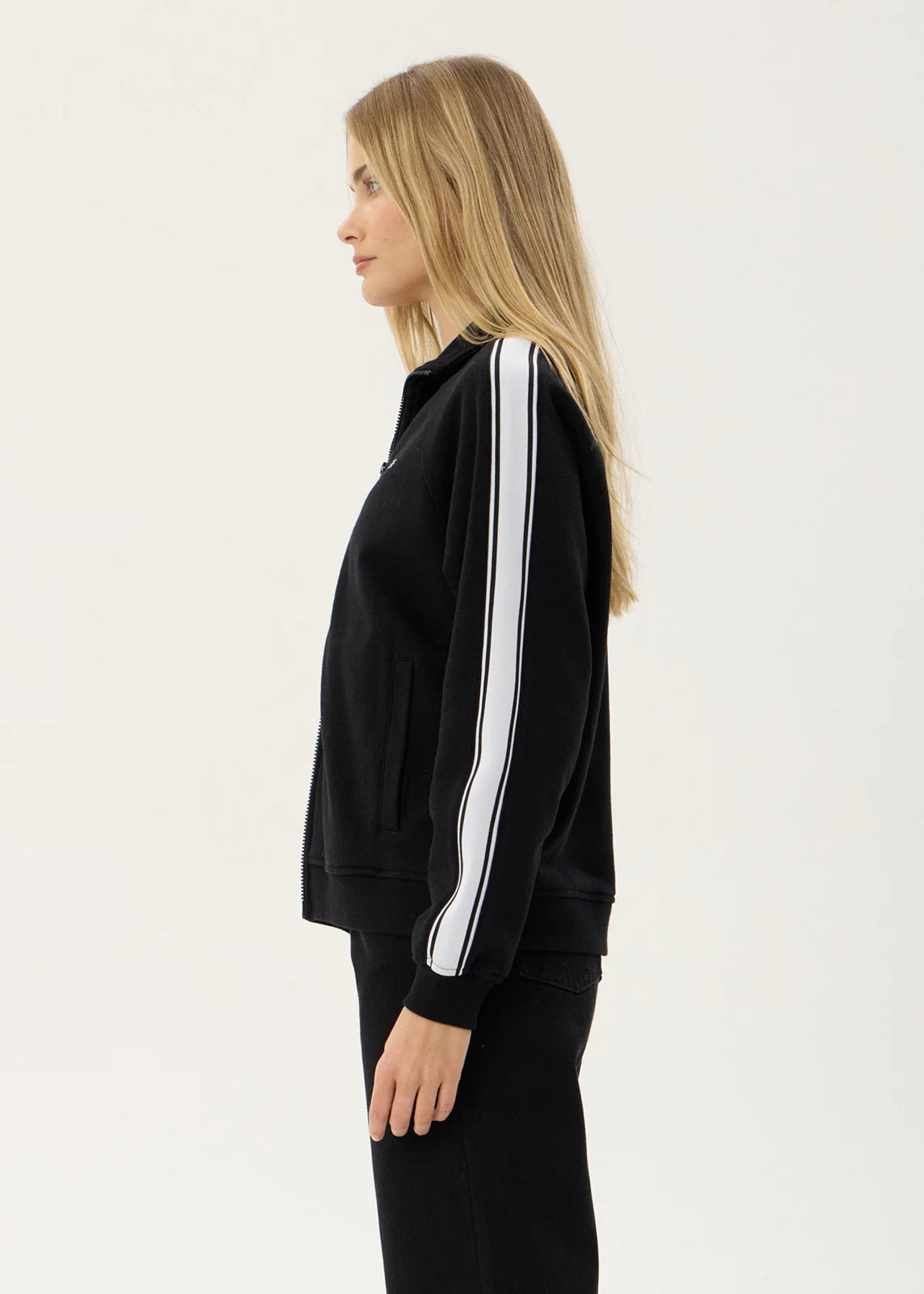AFENDS Womens Live Now - Track Jacket - Black