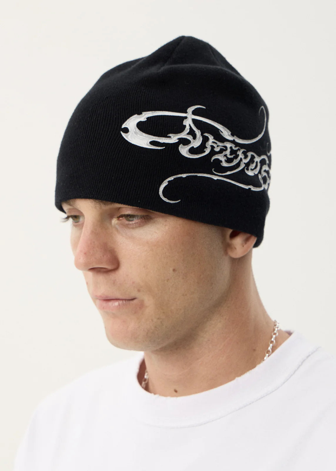 AFENDS Unisex Razor - Skull Beanie - Black