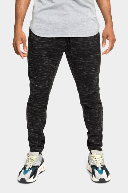 Heathered Cuffed Jogger Sweatpants