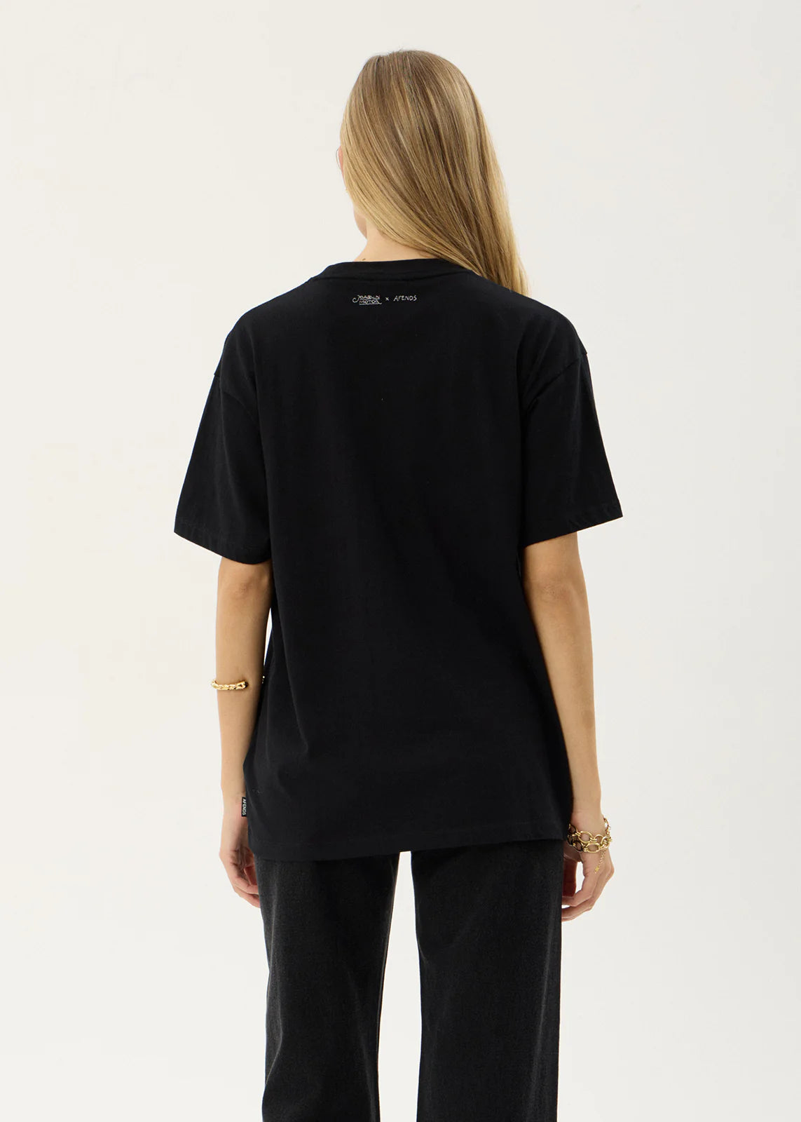AFENDS Womens Unbound - Oversized Tee - Black