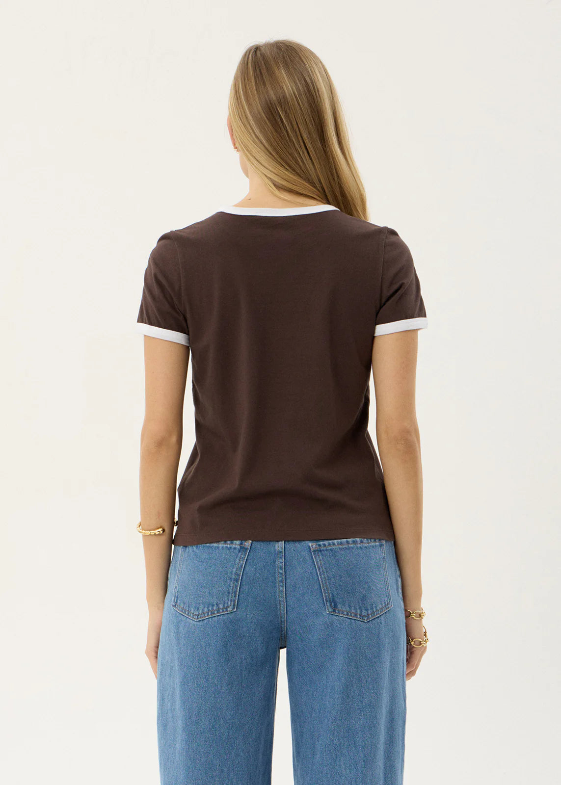 AFENDS Womens Hellbound - Raglan Tee - Coffee