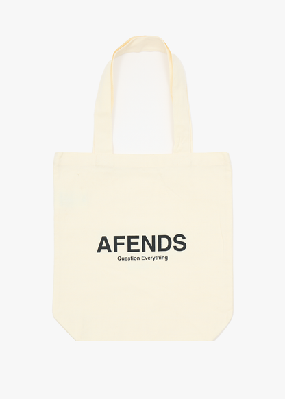 AFENDS Unisex Mission - Tote Bag - Natural