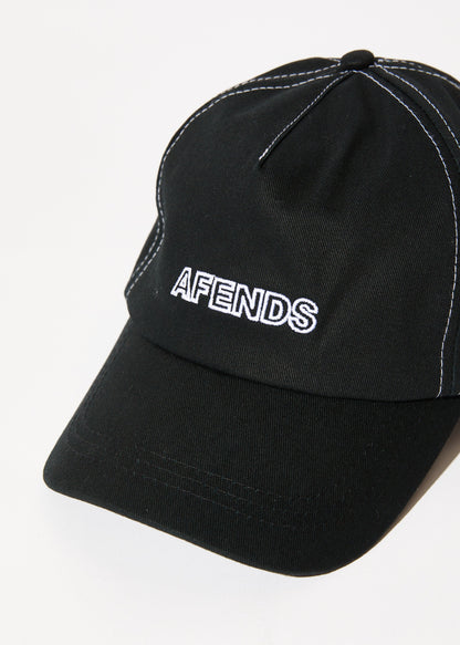 AFENDS Mens Outline - Trucker Cap - Black
