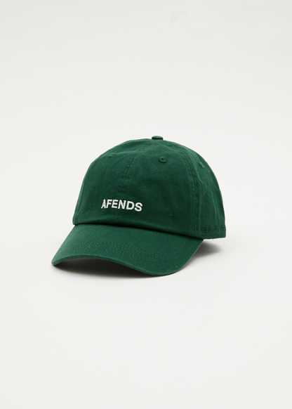 AFENDS Womens Daylight - Panelled Cap - Hunter Green