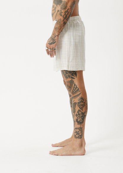 AFENDS Womens Criss Cross - Boxer Short - Taupe