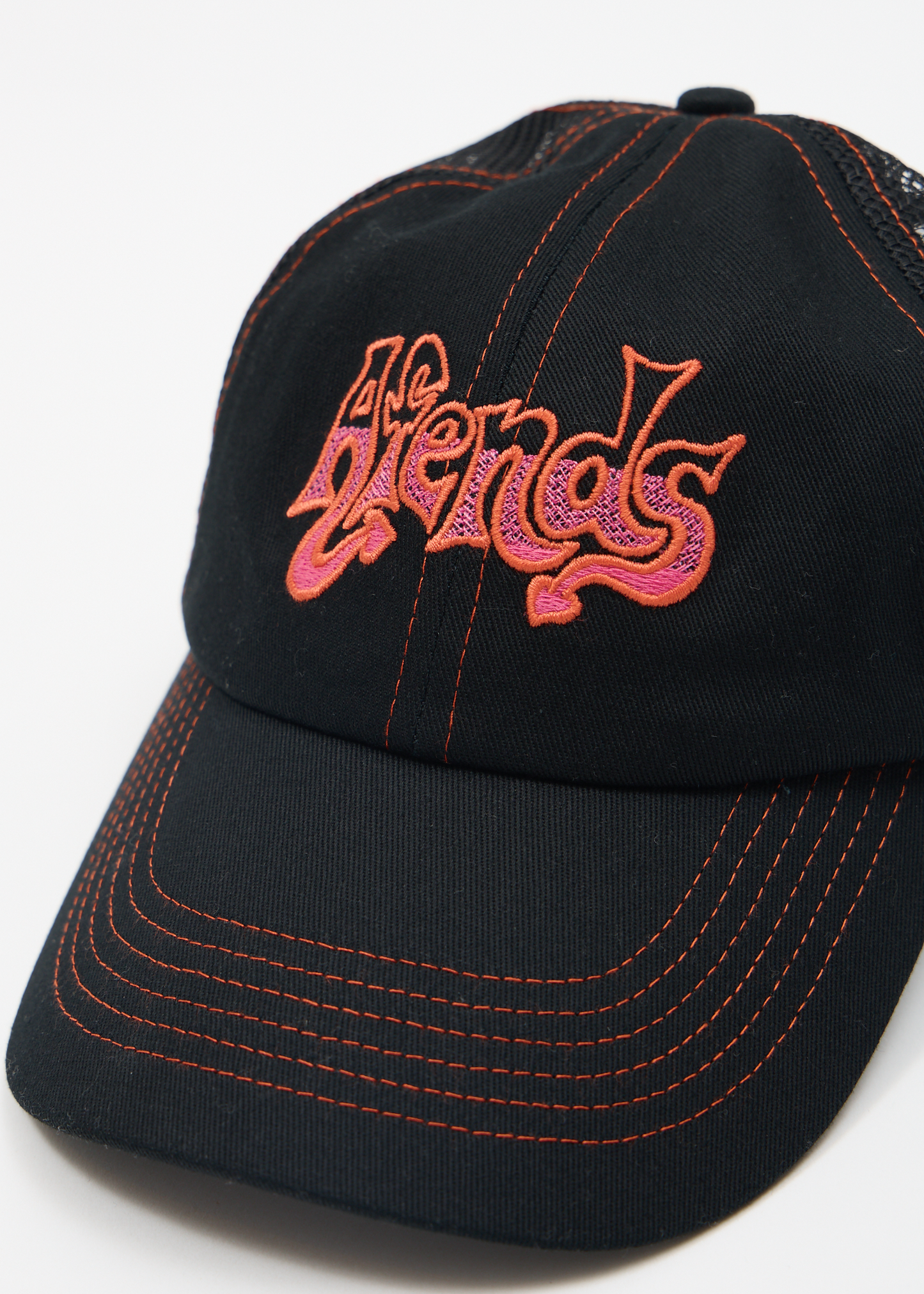 AFENDS Mens Splash - Six Panel Mesh Cap - Black