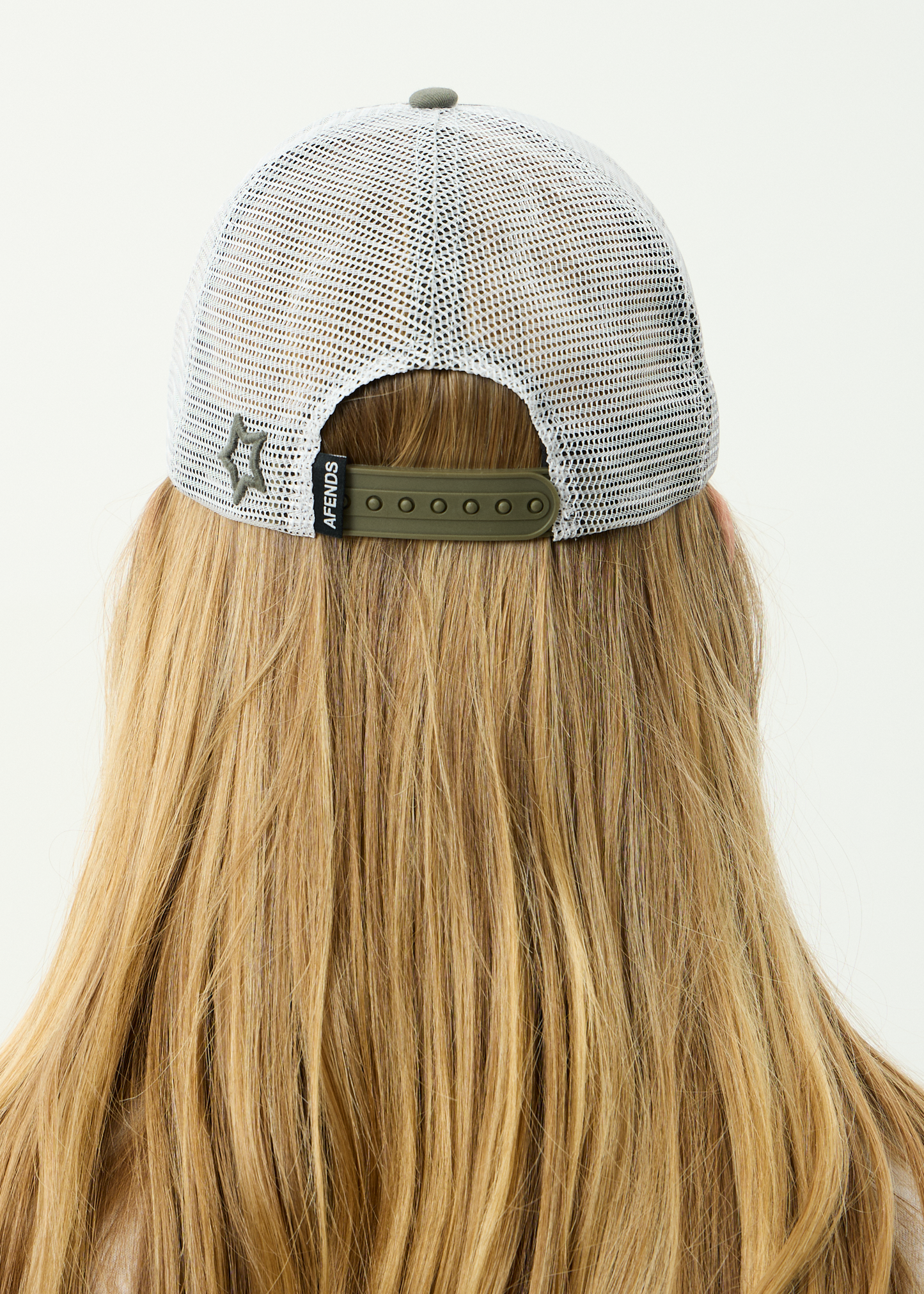 AFENDS Mens Sonoran - Six Panel Mesh Cap - Sycamore