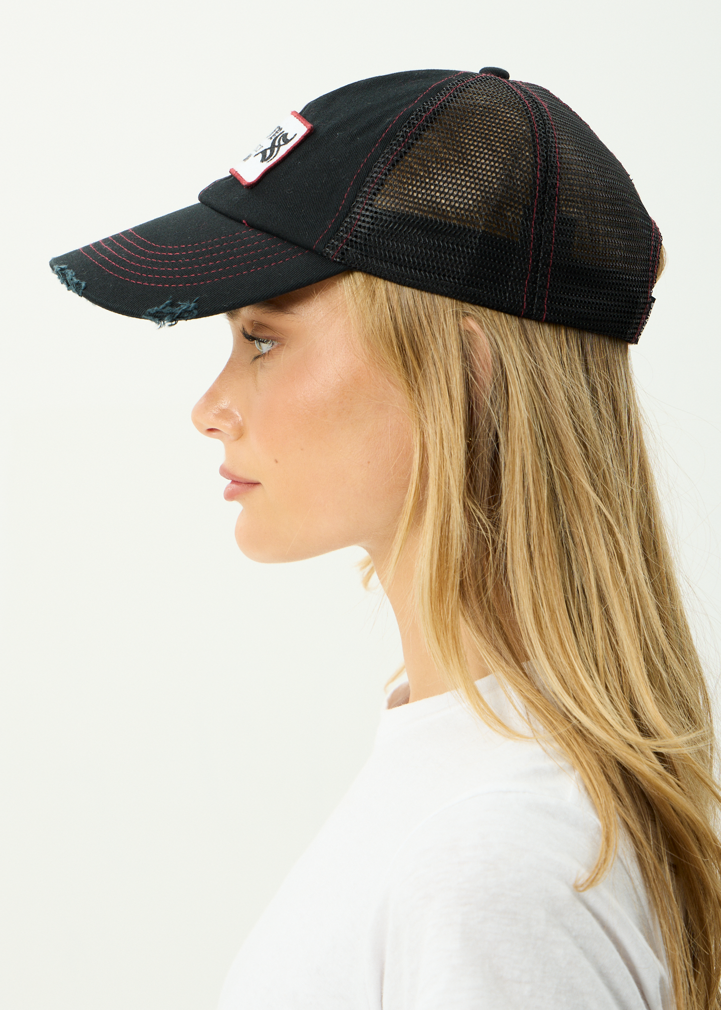 AFENDS Mens Supply - Six Panel Mesh Cap - Black