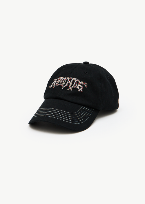 AFENDS Mens Kharma -  Six Panel Cap - Black