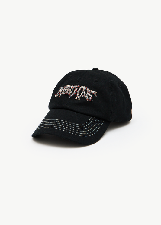 AFENDS Mens Kharma -  Six Panel Cap - Black