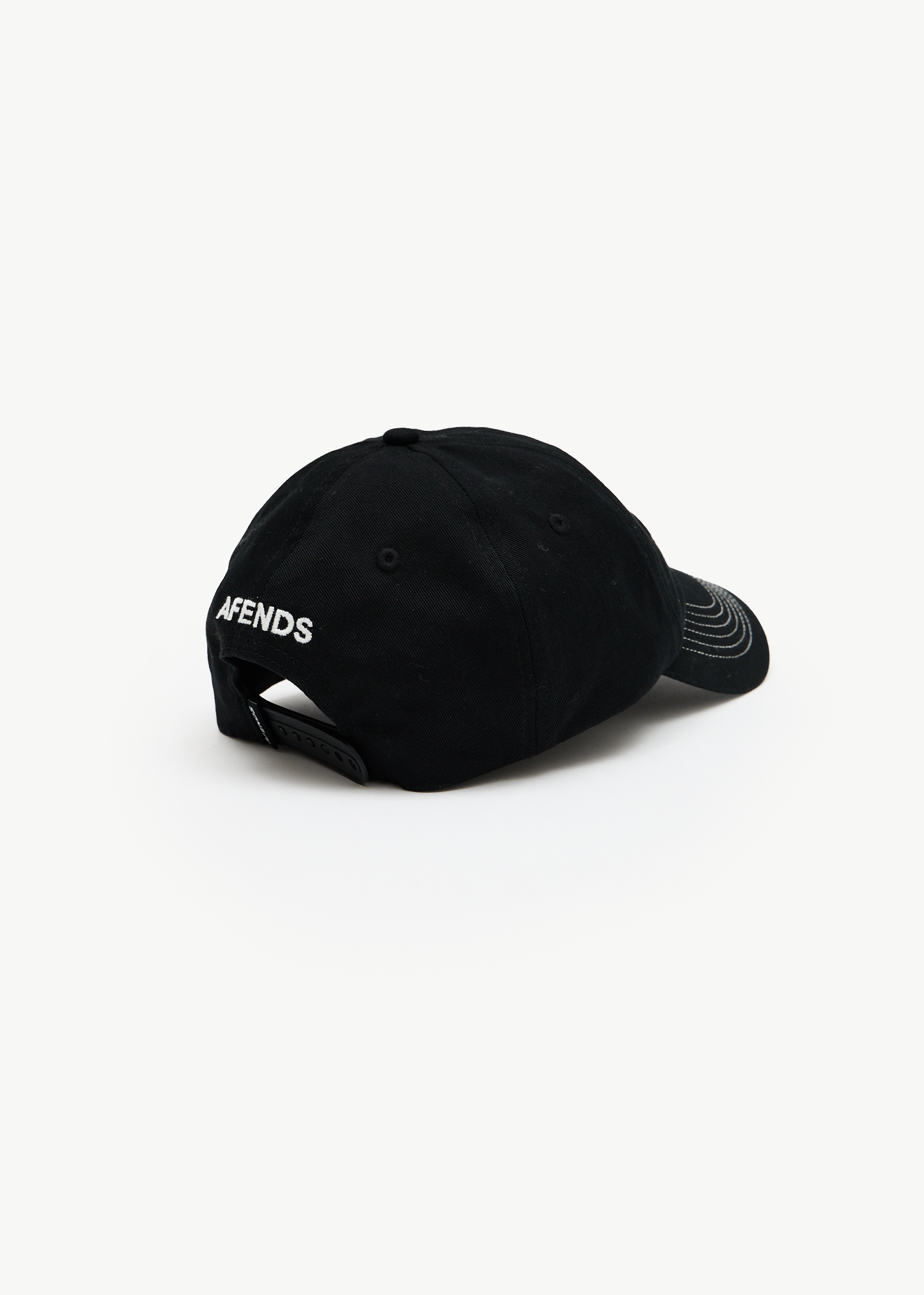 AFENDS Mens Kharma -  Six Panel Cap - Black