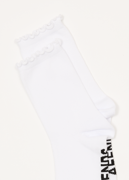 AFENDS Womens Marin - Socks Two Pack - Burgundy