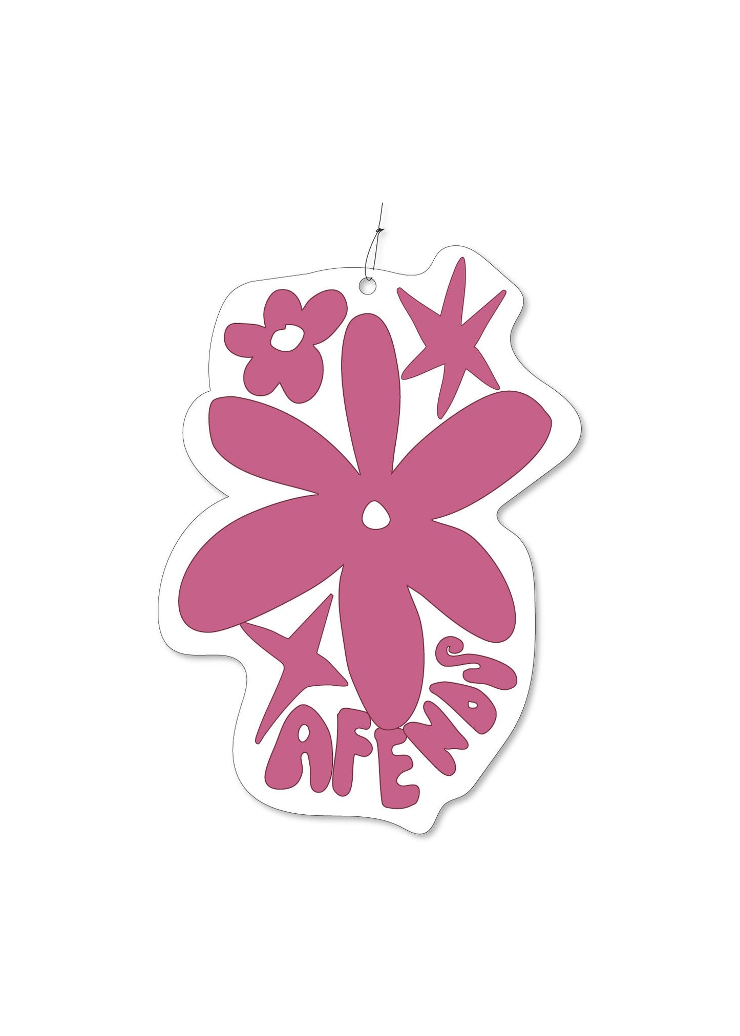 AFENDS Mens Garden Variety - Air Freshner - Raspberry