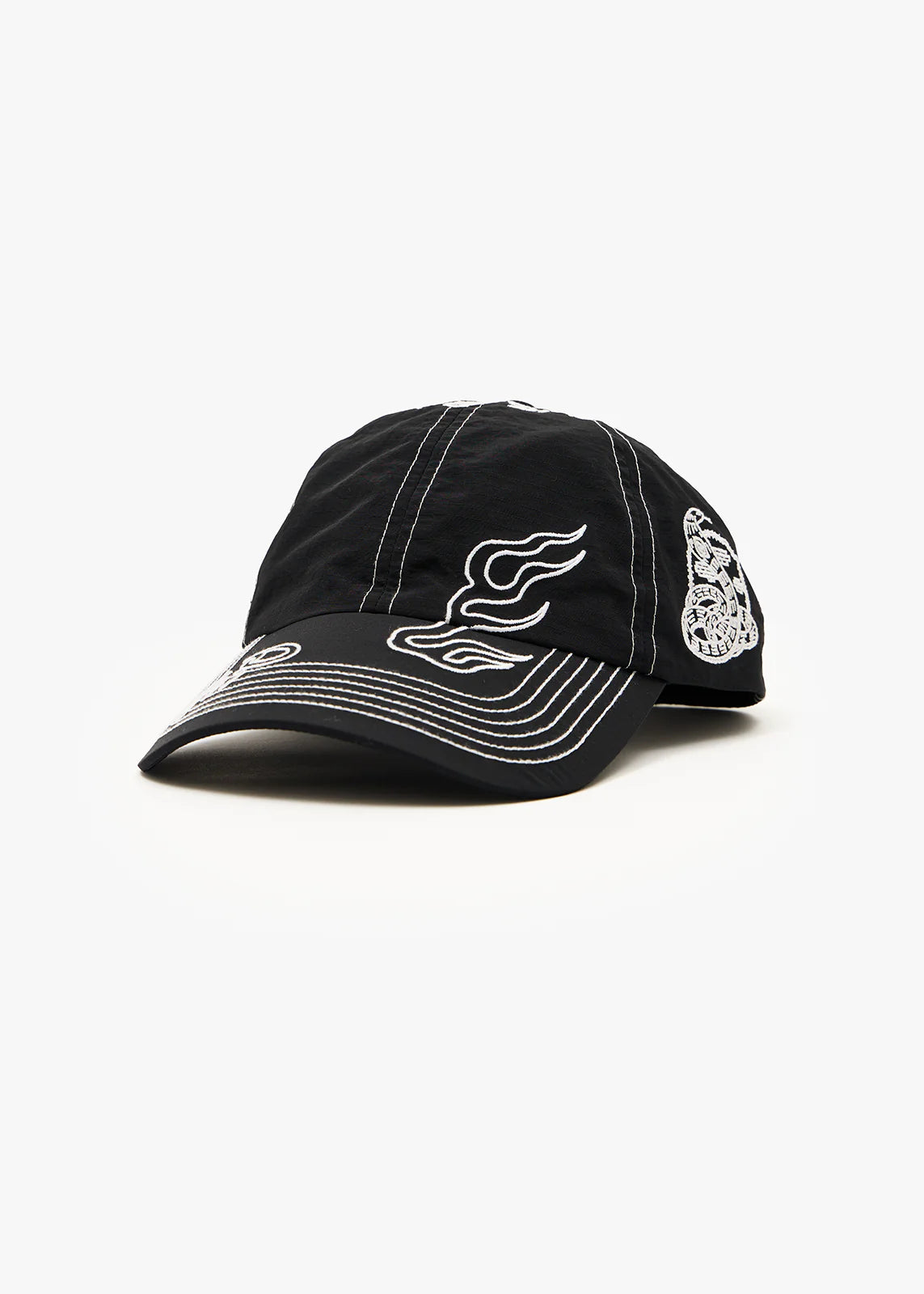AFENDS Unisex Motor - Six Panel Cap - Black