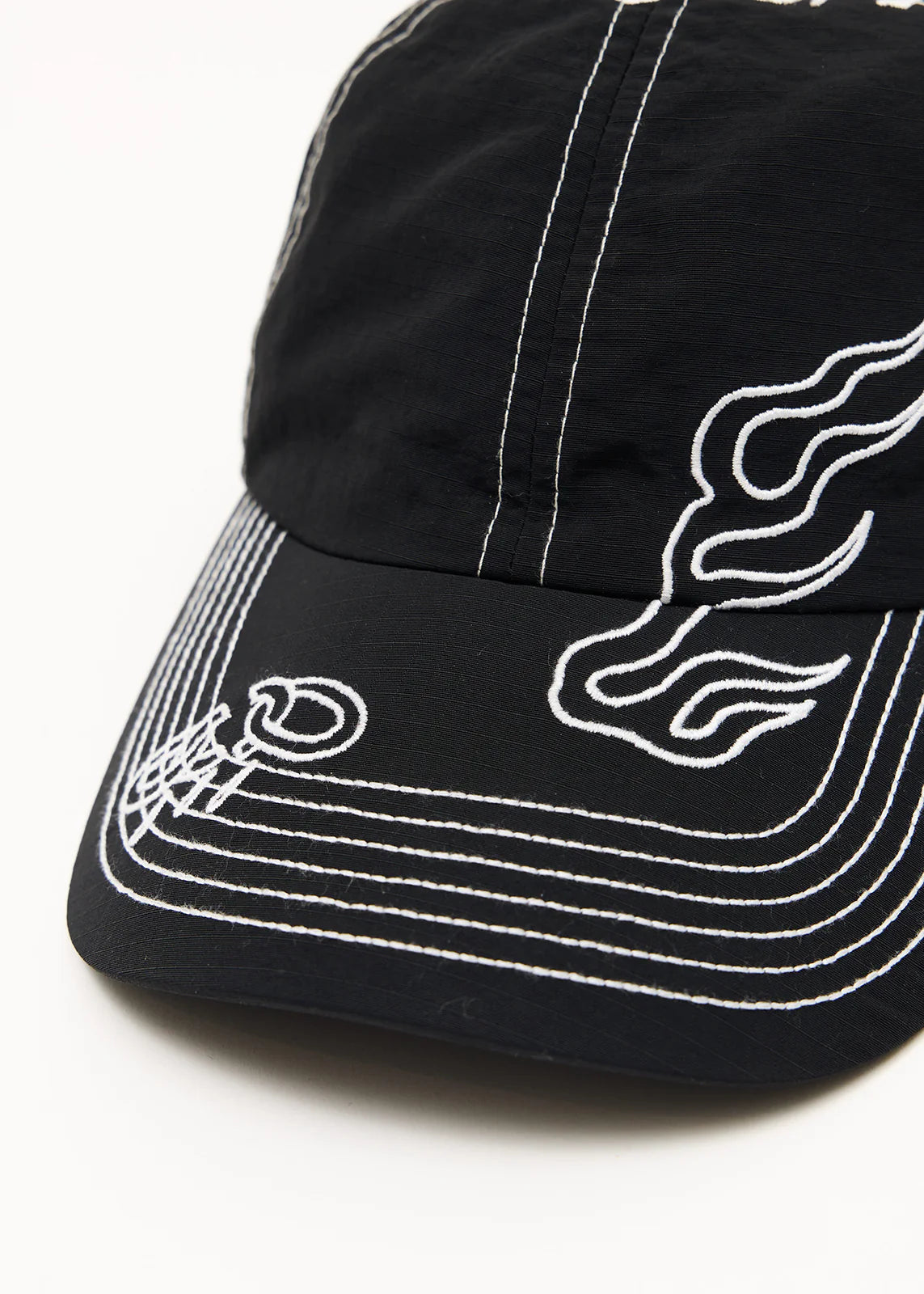 AFENDS Unisex Motor - Six Panel Cap - Black