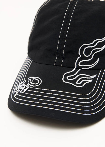 AFENDS Unisex Motor - Six Panel Cap - Black