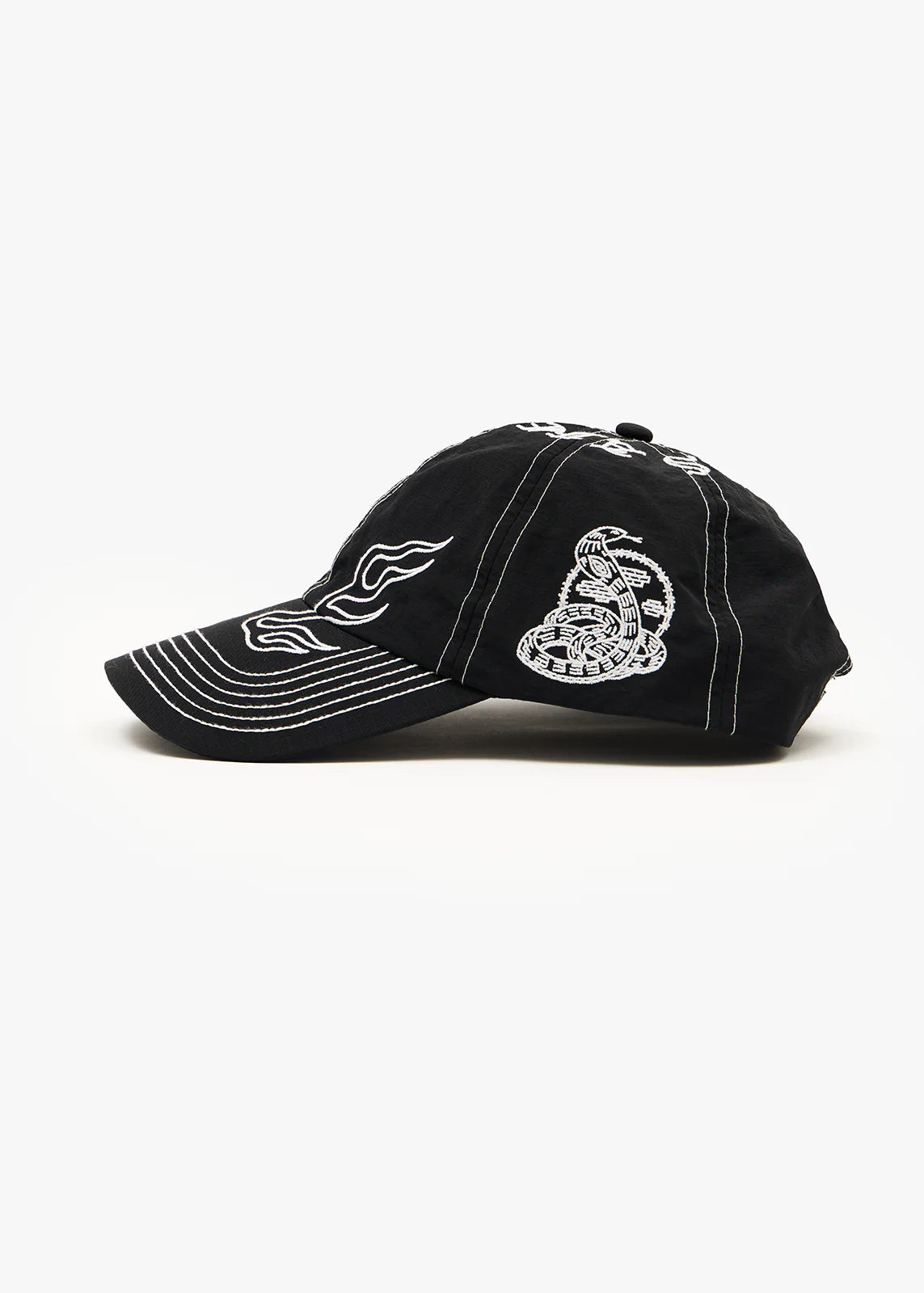 AFENDS Unisex Motor - Six Panel Cap - Black