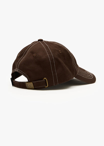 AFENDS Unisex Breathe - Six Panel Cap - Coffee