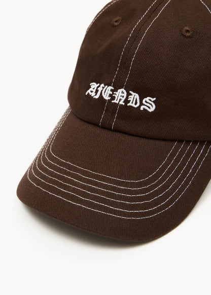 AFENDS Unisex Breathe - Six Panel Cap - Coffee