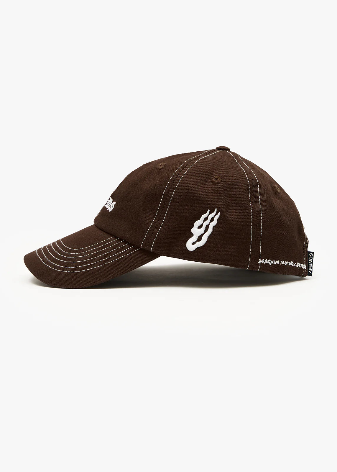 AFENDS Unisex Breathe - Six Panel Cap - Coffee