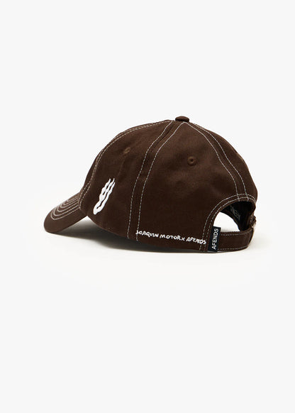 AFENDS Unisex Breathe - Six Panel Cap - Coffee