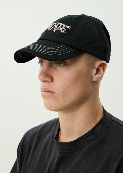 AFENDS Mens Kharma -  Six Panel Cap - Black