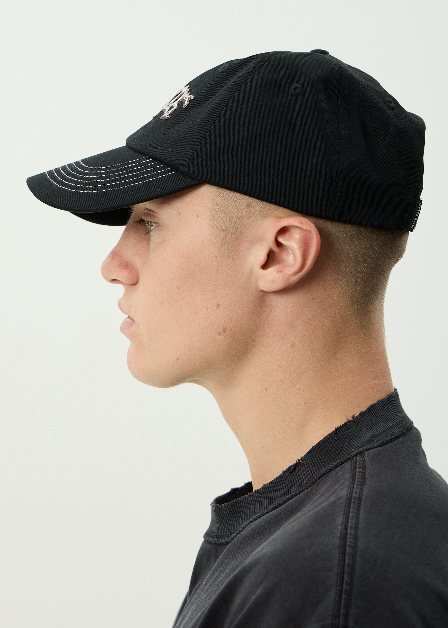 AFENDS Mens Kharma -  Six Panel Cap - Black