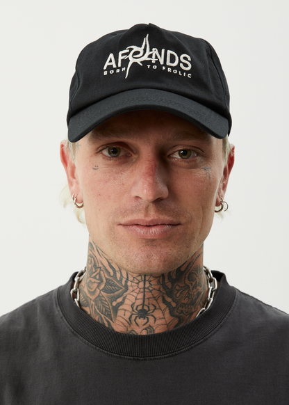 AFENDS Mens Antic - Five Panel Cap - Black