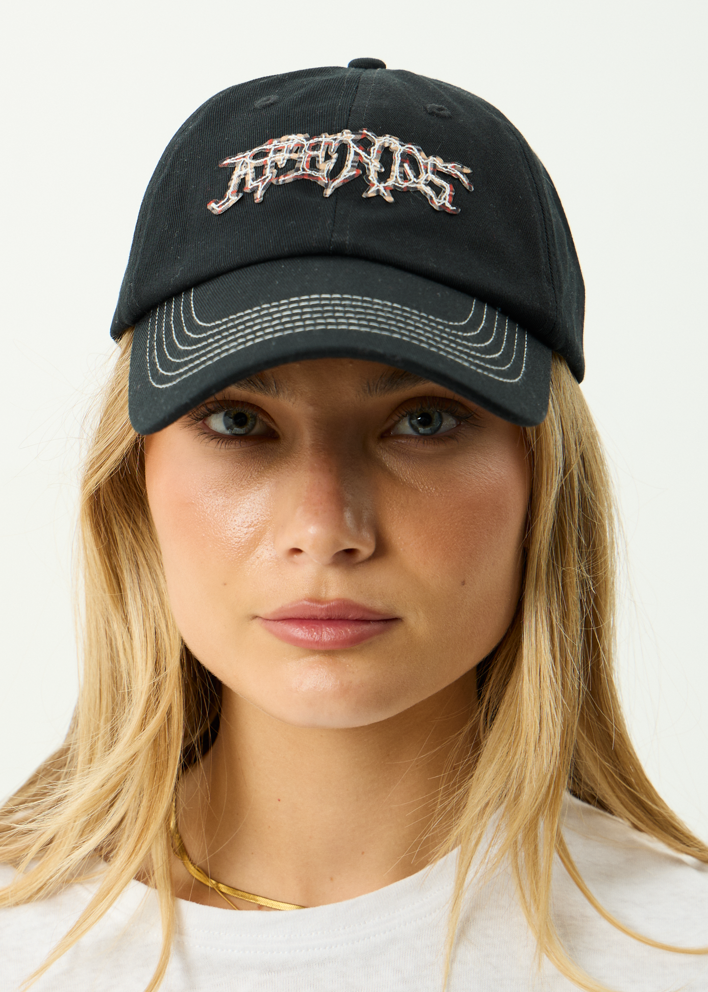 AFENDS Mens Kharma -  Six Panel Cap - Black
