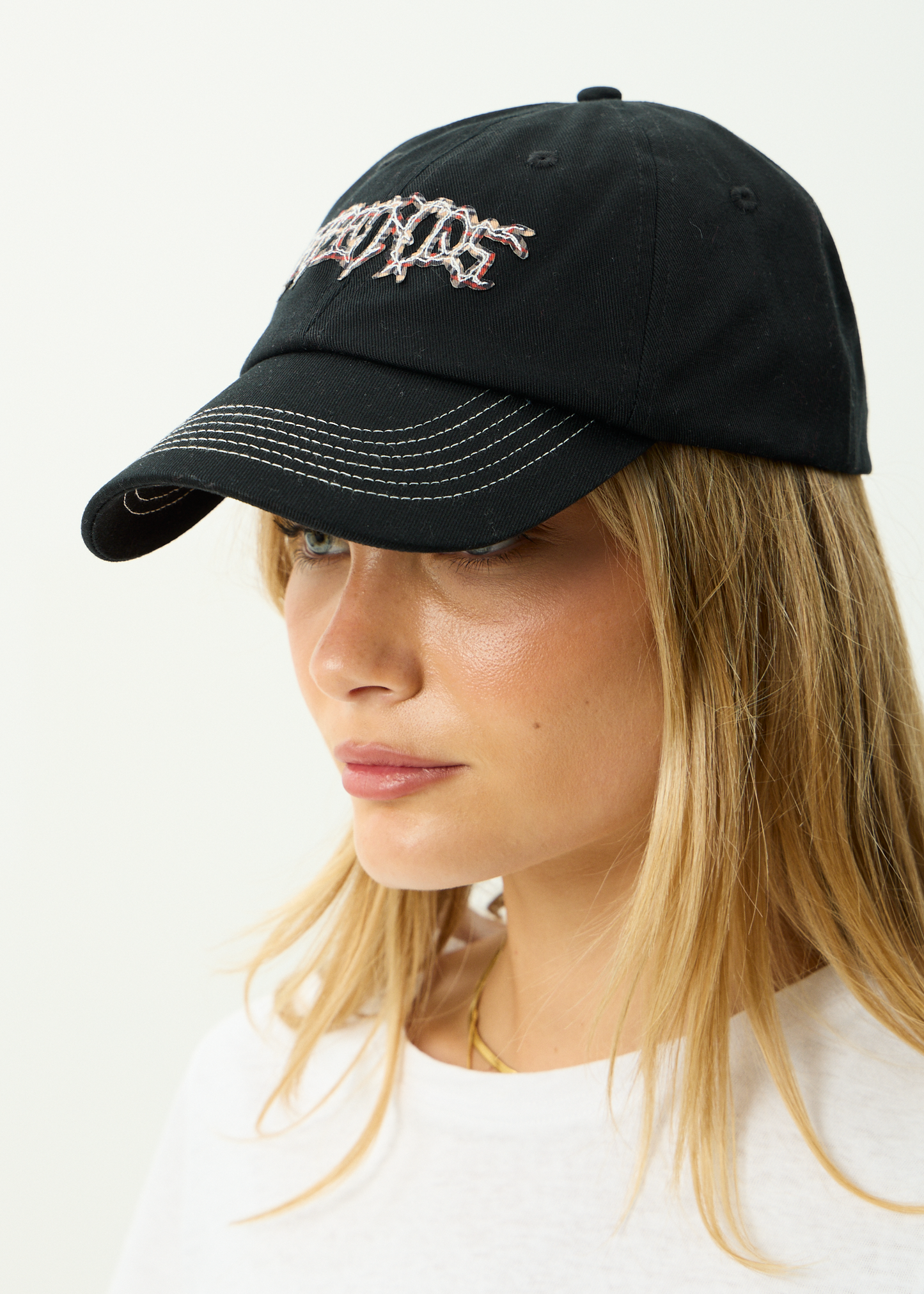 AFENDS Mens Kharma -  Six Panel Cap - Black