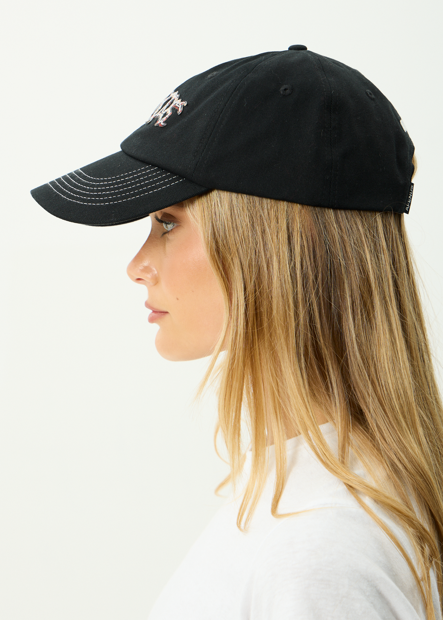 AFENDS Mens Kharma -  Six Panel Cap - Black