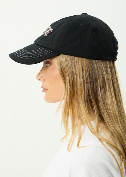 AFENDS Mens Kharma -  Six Panel Cap - Black