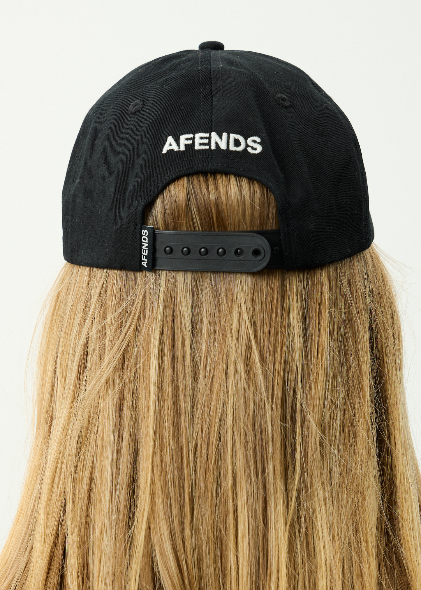 AFENDS Mens Kharma -  Six Panel Cap - Black