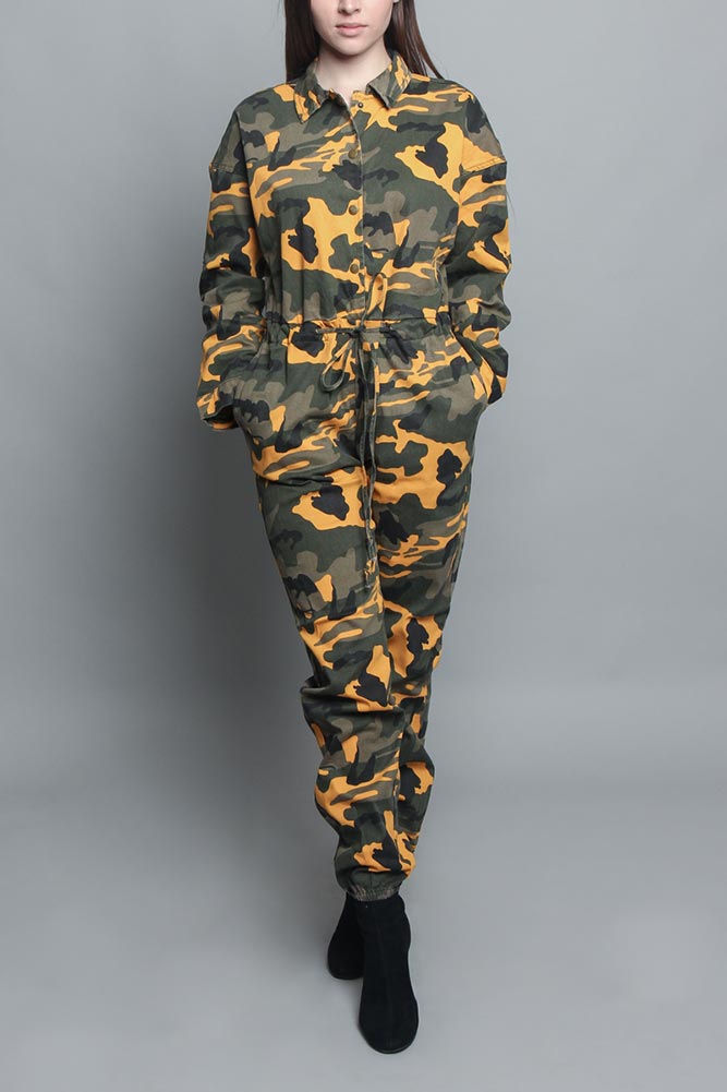 Parachute Camo Jumpsuit