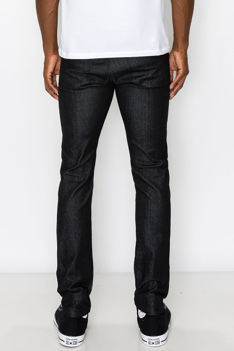 Essential  Raw Denim Skinny Jeans