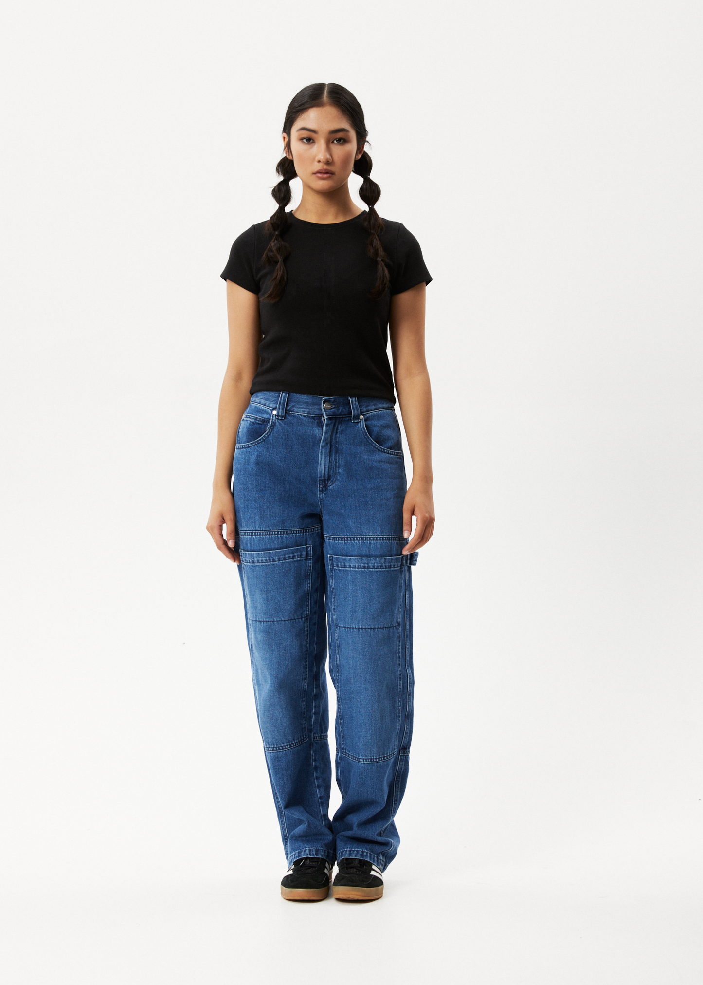 AFENDS Womens Faith - Rib Tee - Black